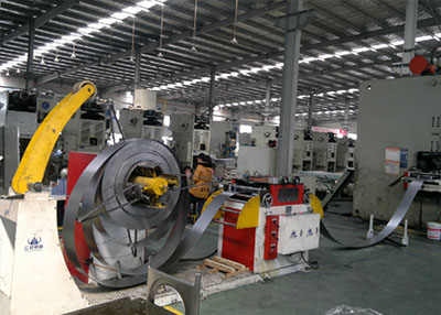 Three in One Servo Feeder Installation